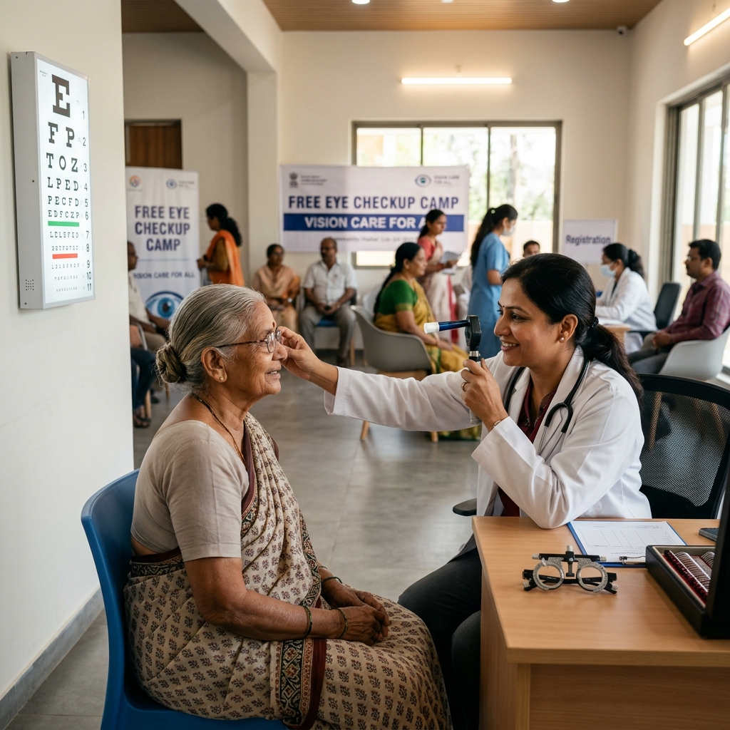 Free EYE Screening & Cataract Camp